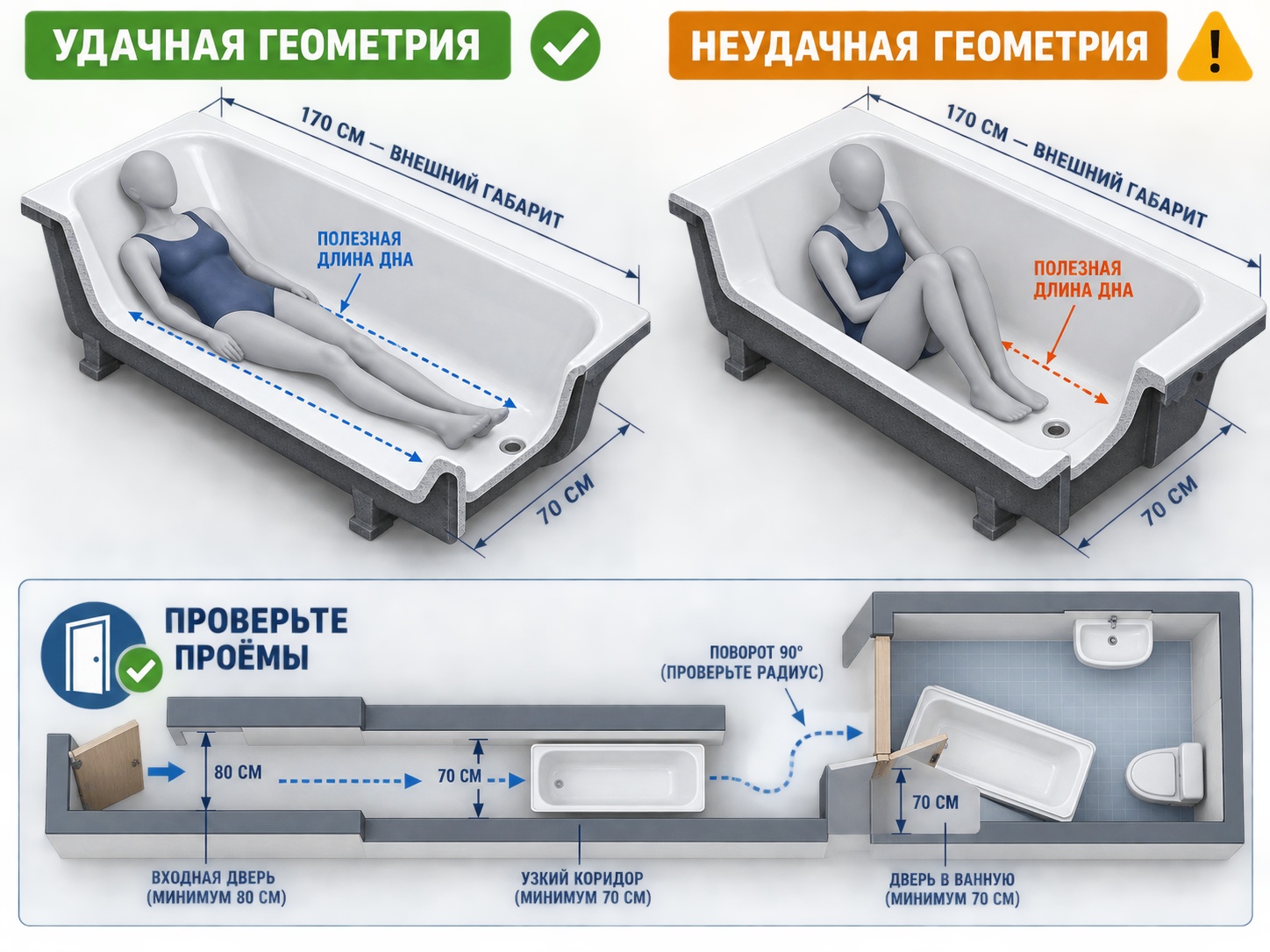 Где купить чугунную ванну и как выбрать интернет-магазин