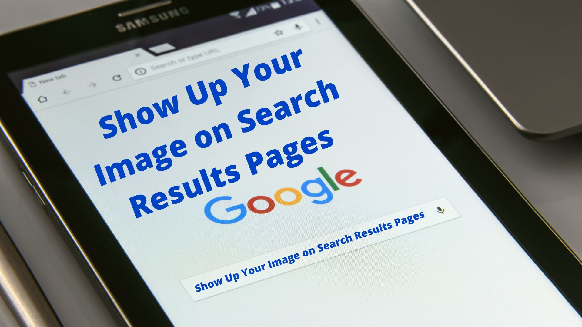 Show Up Your Image on Search Results Pages