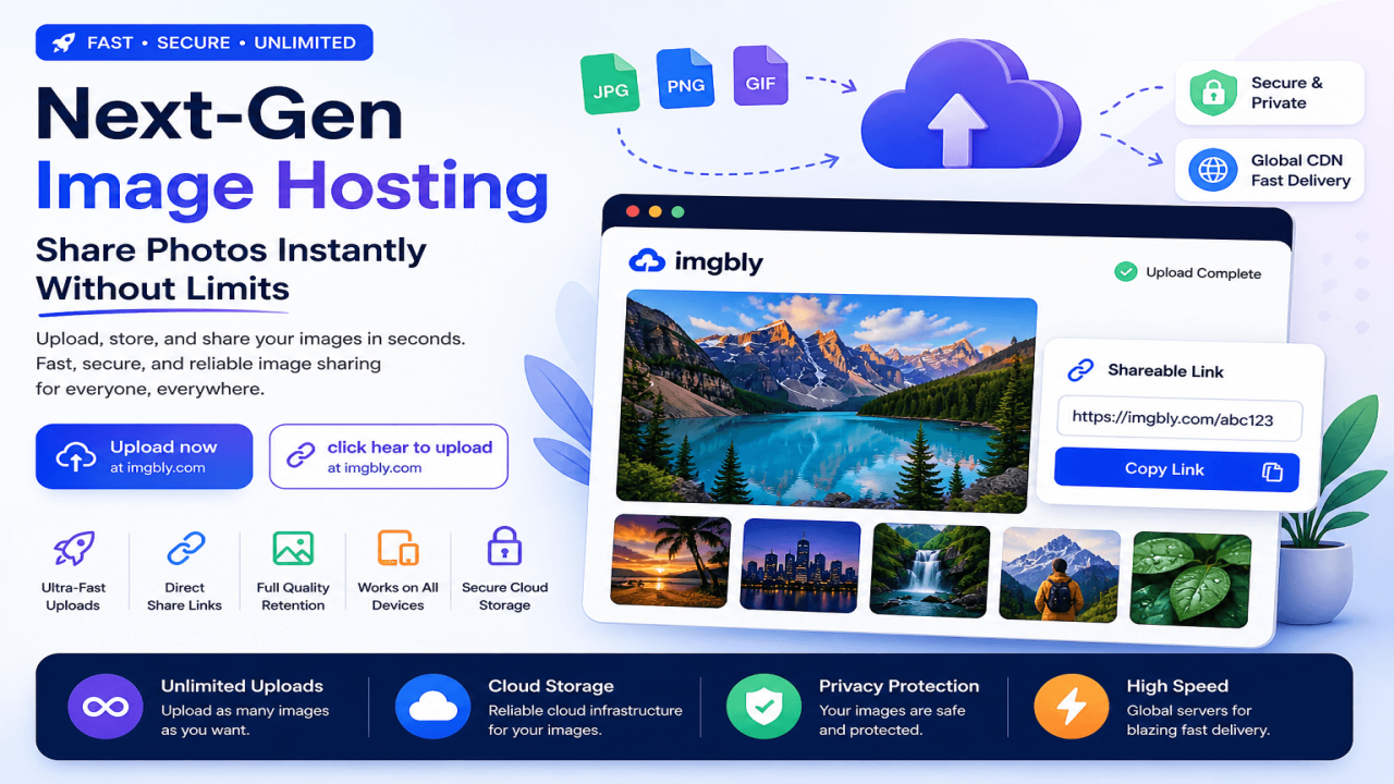 Next-Gen Image Hosting – Share Photos Instantly Without Limits