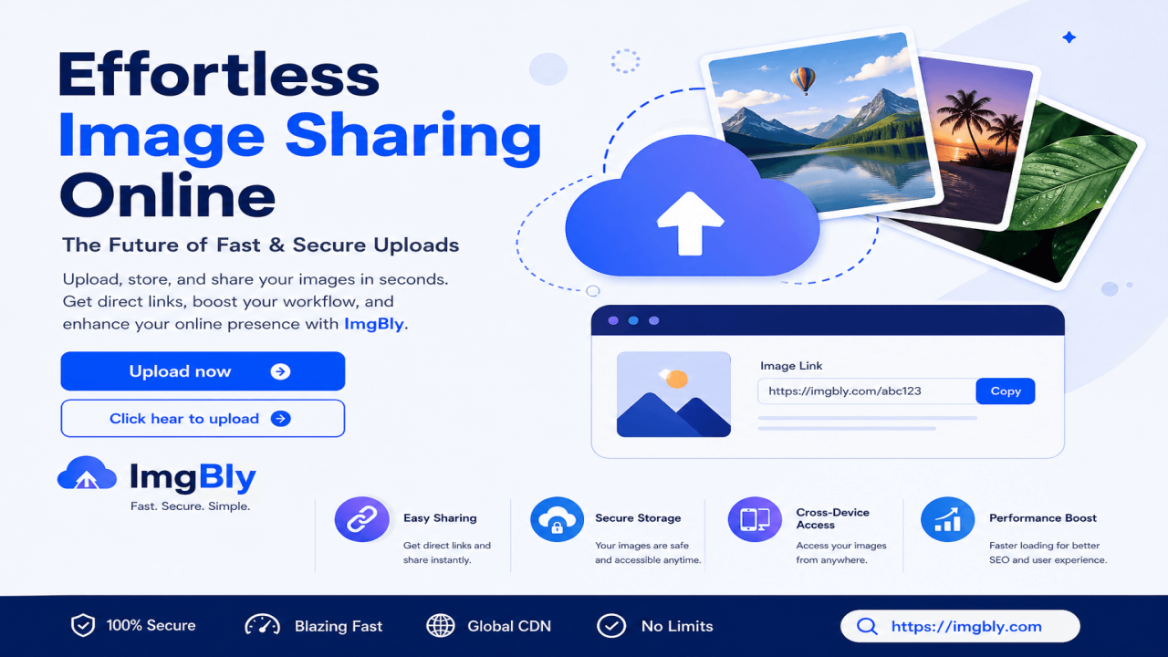 Effortless Image Sharing Online: The Future of Fast & Secure Uploads