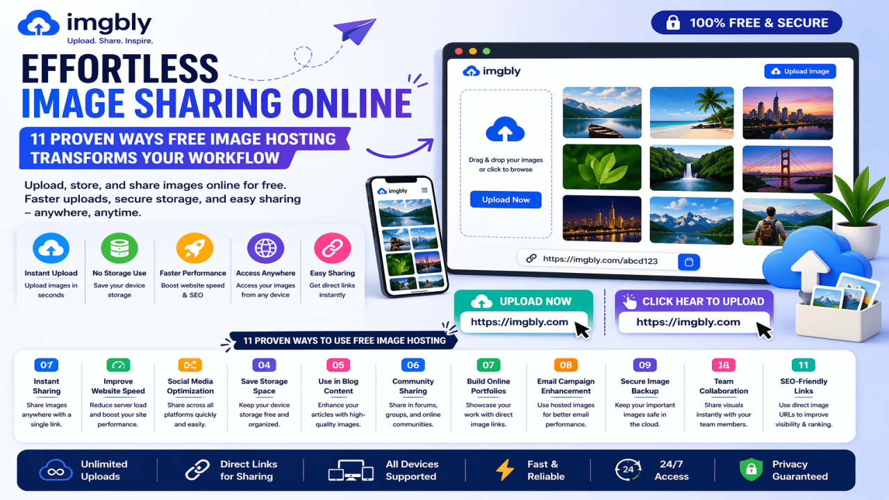 🚀 Effortless Image Sharing Online: 11 Proven Ways Free Image Hosting Transforms Your Workflow