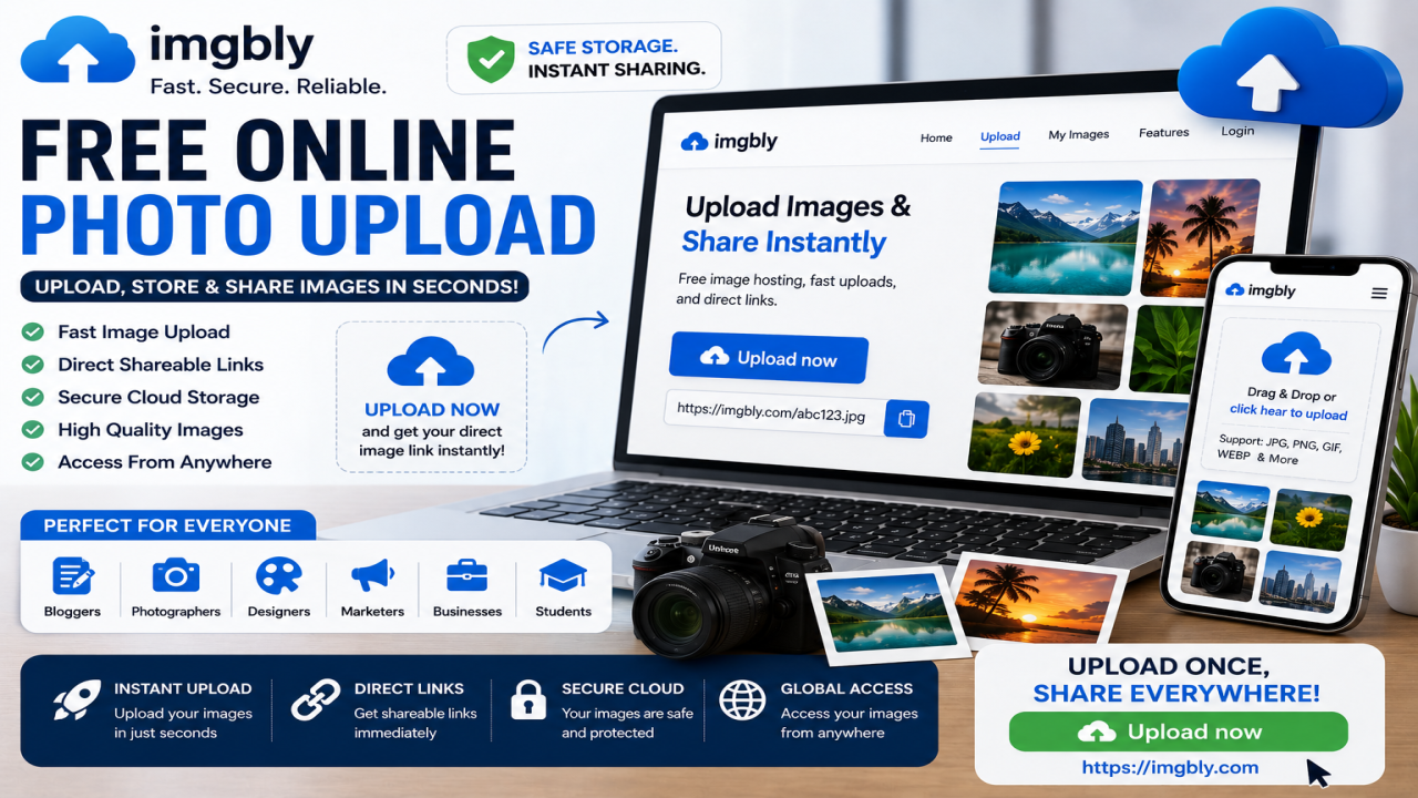 Free Online Photo Upload – The Easiest Way to Store and Share Images Online