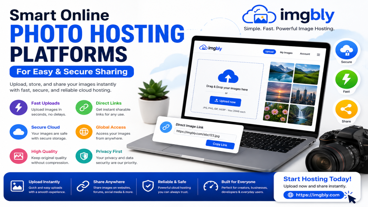 Smart Online Photo Hosting Platforms for Easy & Secure Sharing