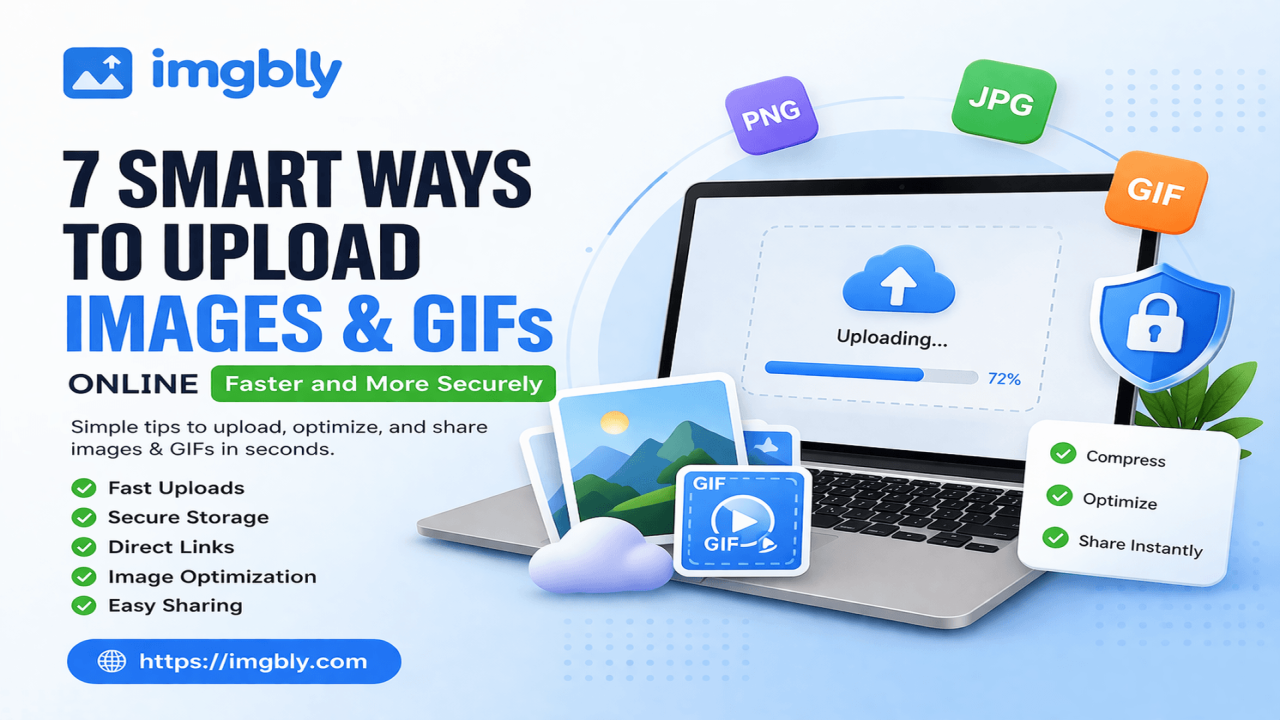 7 Smart Ways to Upload Images & GIFs Online Faster and More Securely
