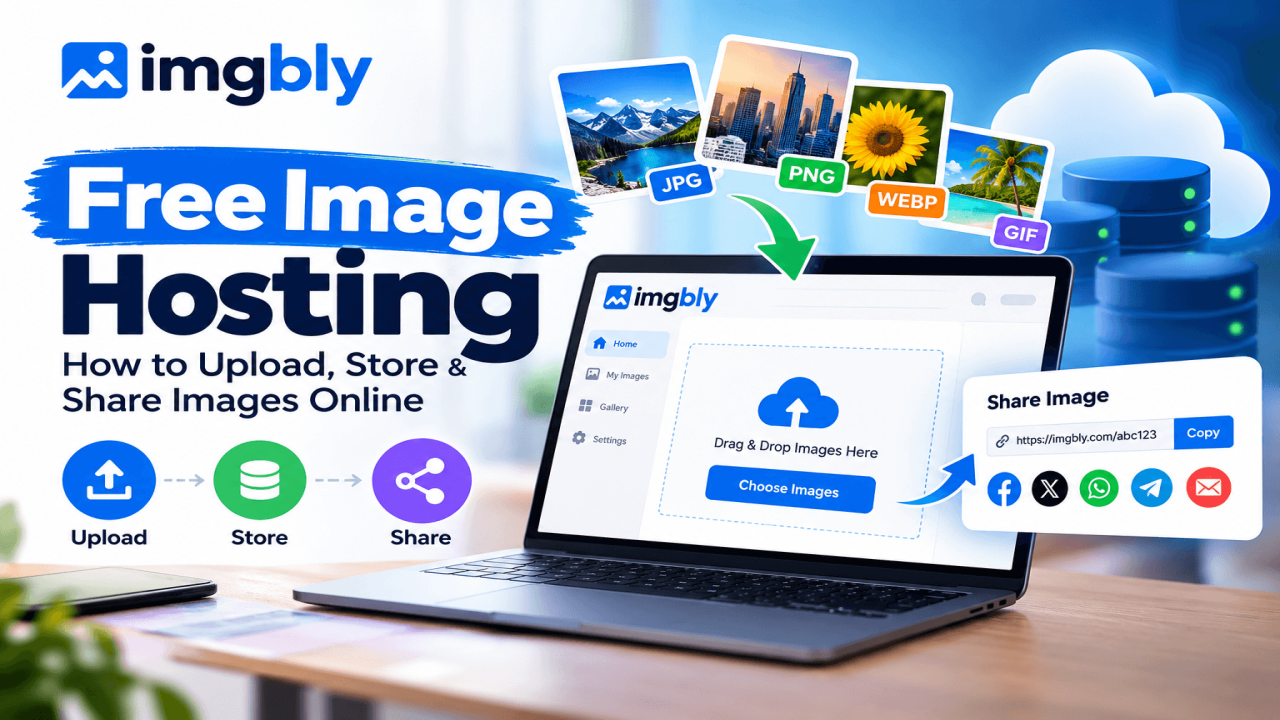 Free Image Hosting: How to Upload, Store & Share Images Online