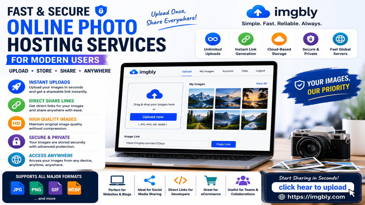 Fast & Secure Online Photo Hosting Services for Modern Users