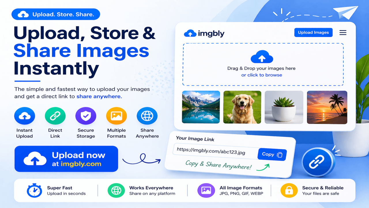Upload, Store & Share Images Instantly: A Beginner’s Guide to Free Image Hosting