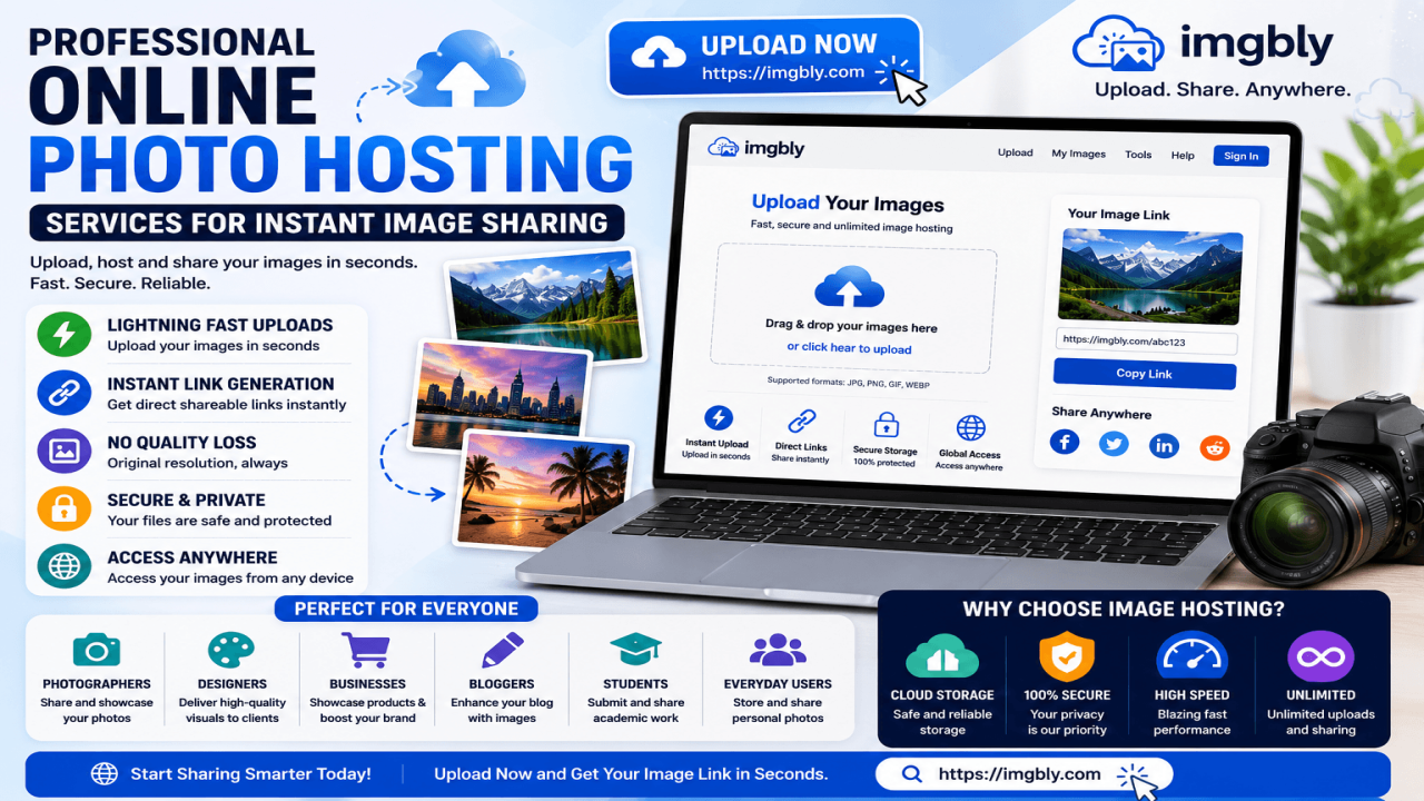 Professional Online Photo Hosting Services for Instant Image Sharing