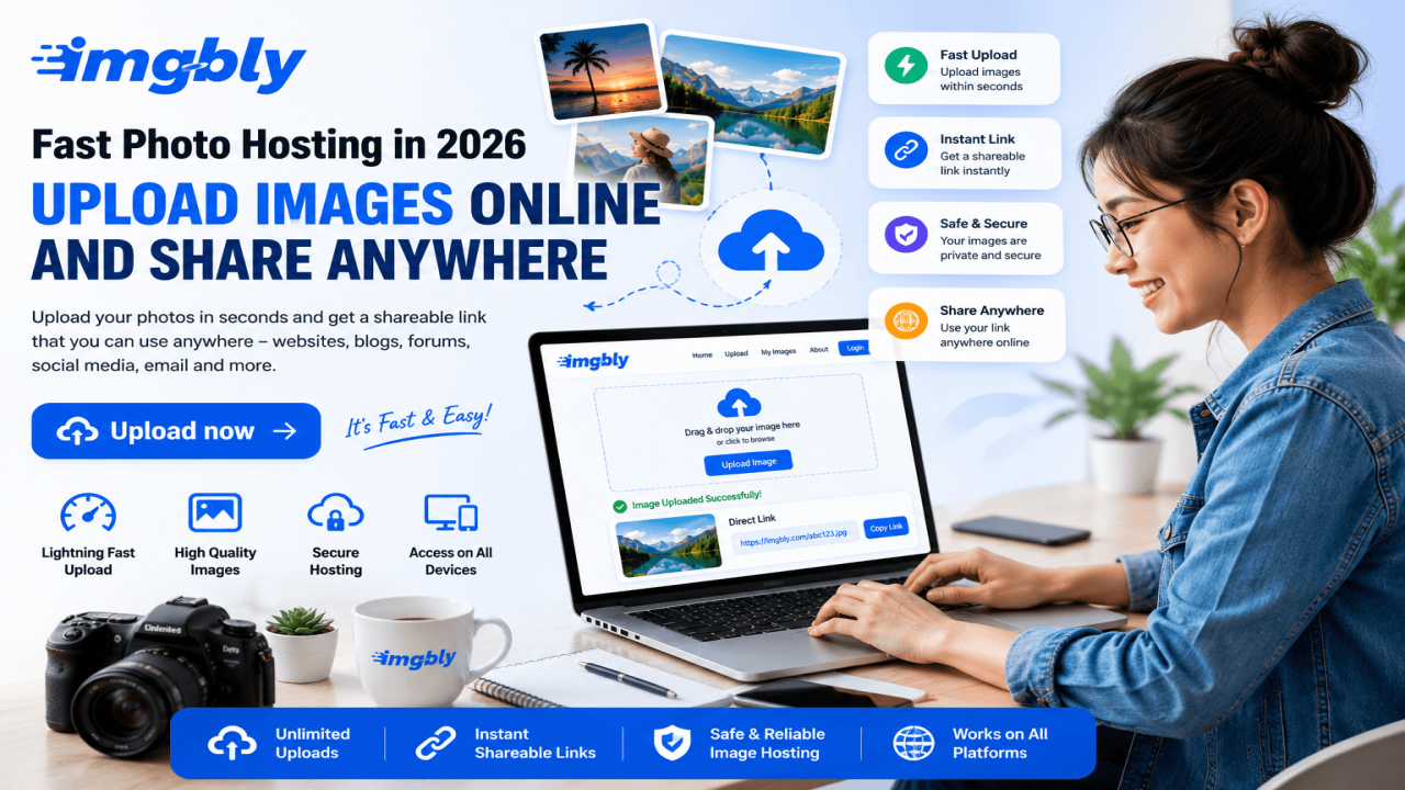 Fast Photo Hosting in 2026 – Upload Images Online and Share Anywhere
