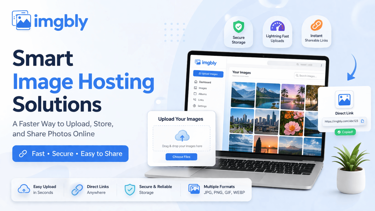 Smart Image Hosting Solutions: A Faster Way to Upload, Store, and Share Photos Online